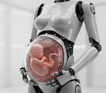 Робота, способного выносить и родить ребенка, разработали в Китае
